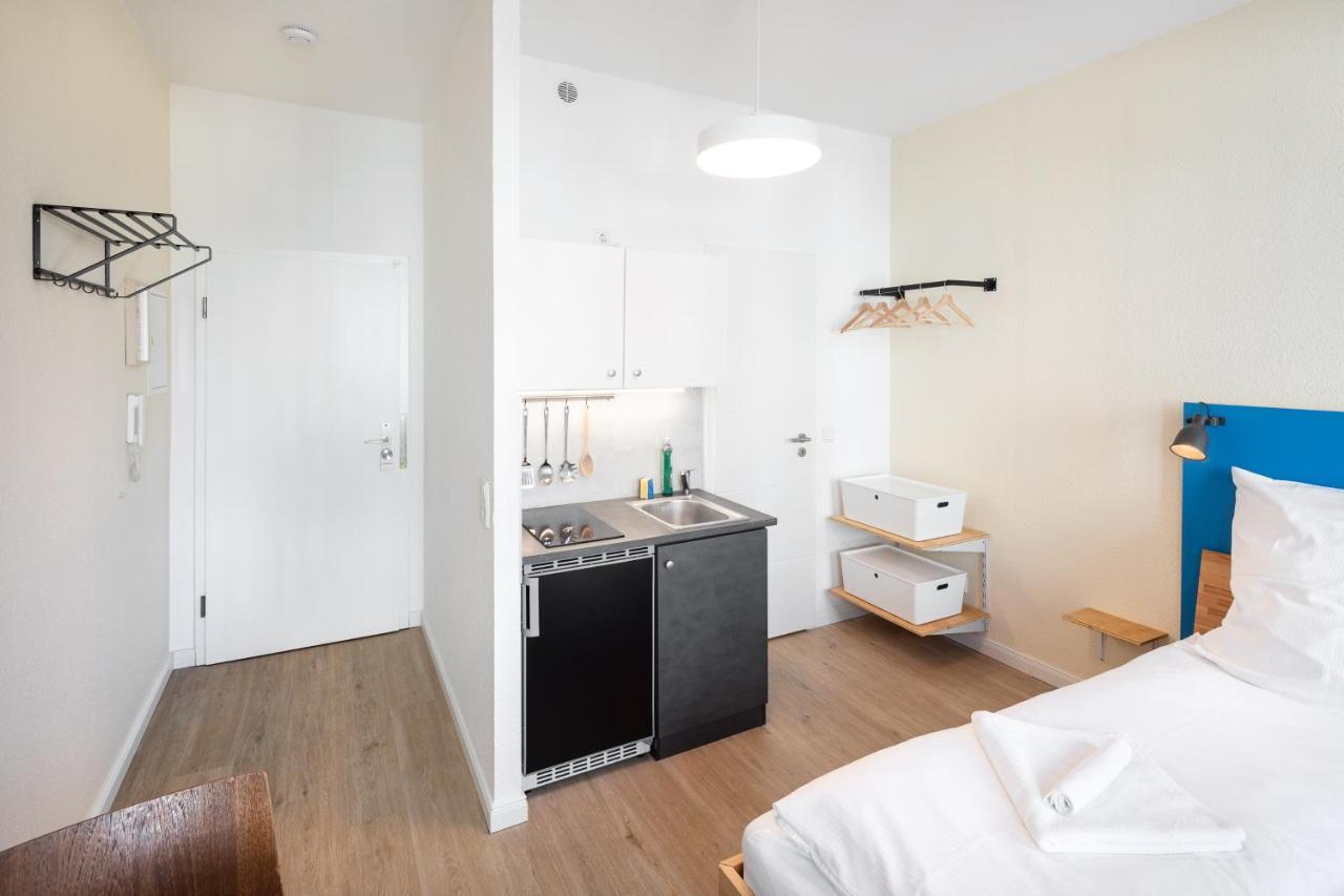 Tinytiny Modernes Studio Apartment In Plagwitz Lipsk Zewnętrze zdjęcie